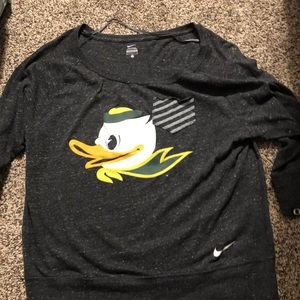 Nike Tops - 3/4 sleeve Oregon Duck Nike top Nike Tops - 3/4 sleeve Oregon Duck Nike top